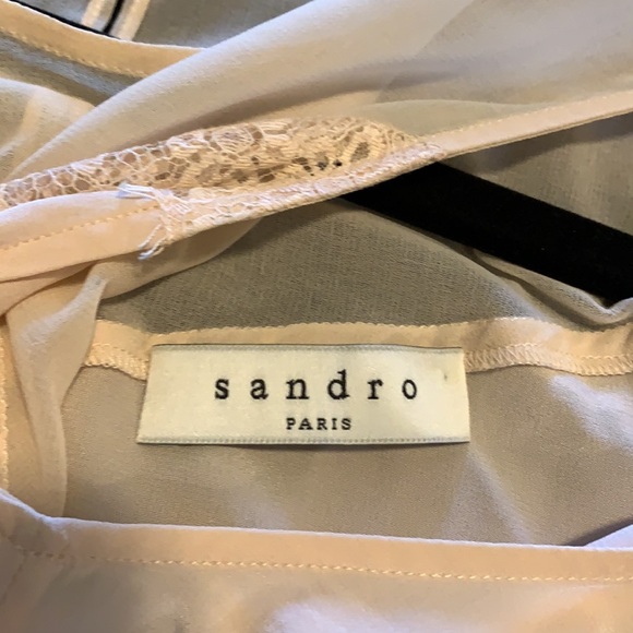 Sandro Silk Top - Picture 7 of 7